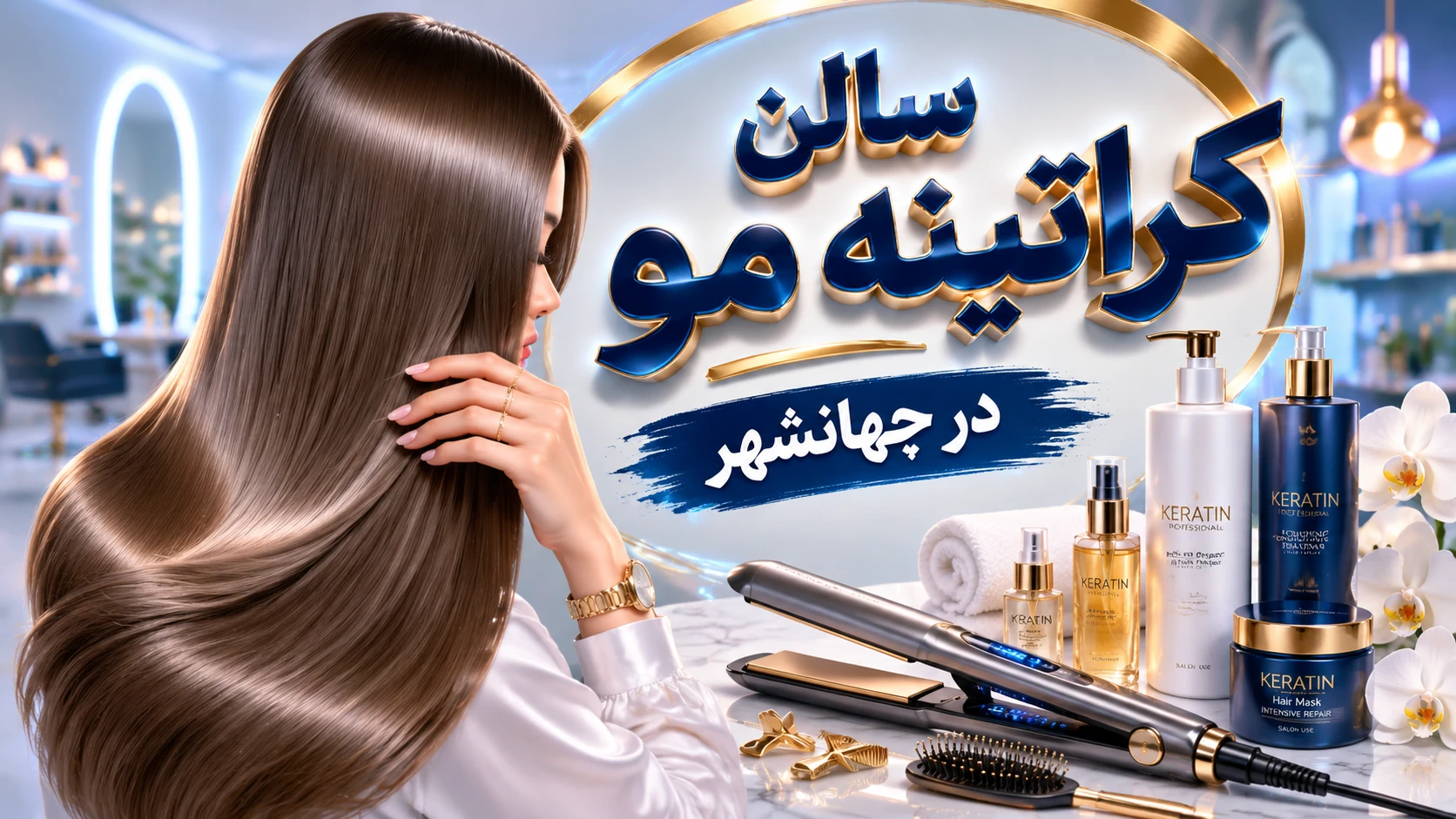 سالن کراتینه مو در جهانشهر
