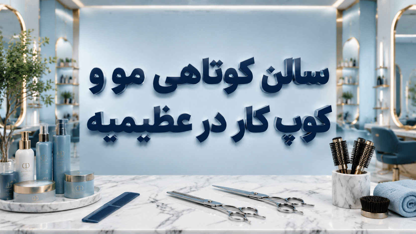 سالن کوتاهی مو و کوپ کار در عظیمیه