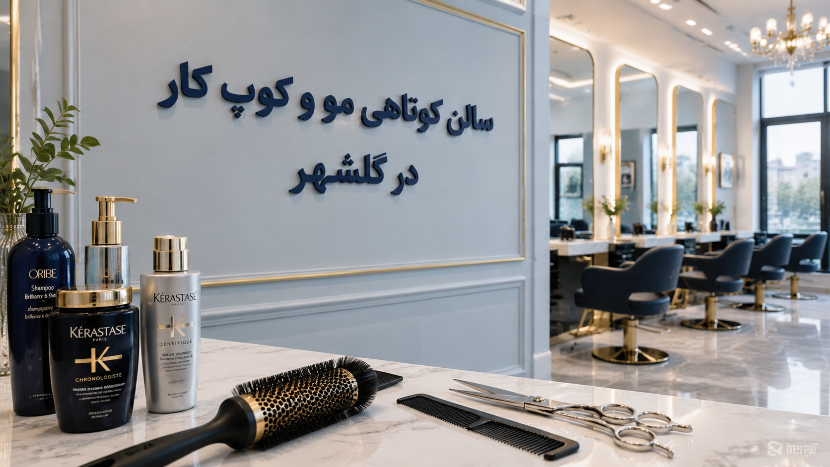 سالن کوتاهی مو و کوپ کار در گلشهر