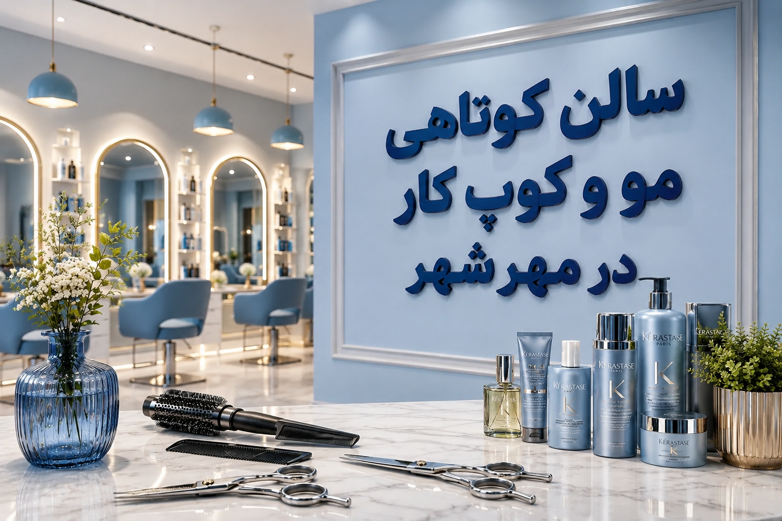 سالن کوتاهی مو و کوپ کار در مهرشهر
