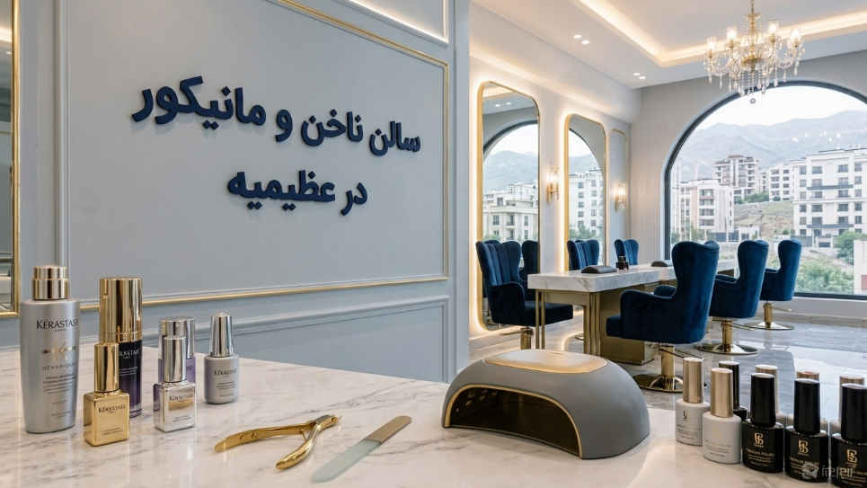 سالن کاشت ناخن در عظیمیه