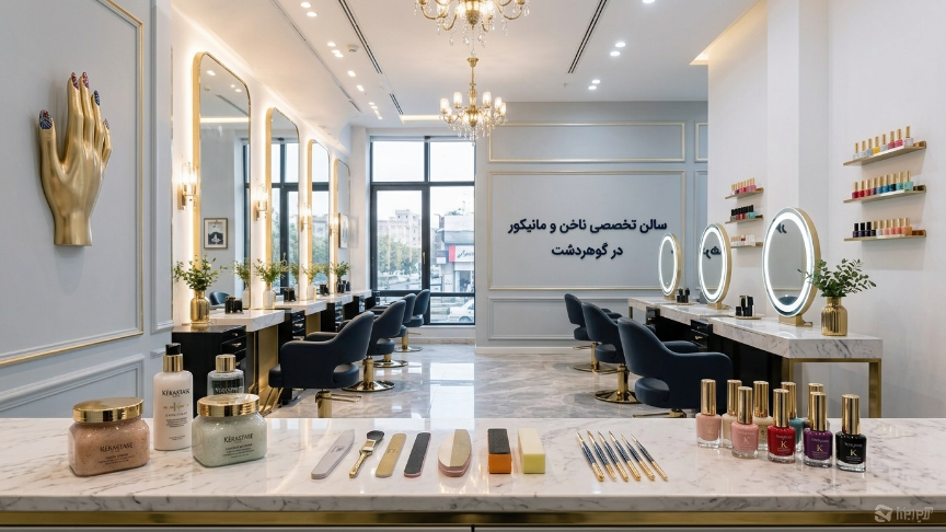 سالن کاشت ناخن در گوهردشت
