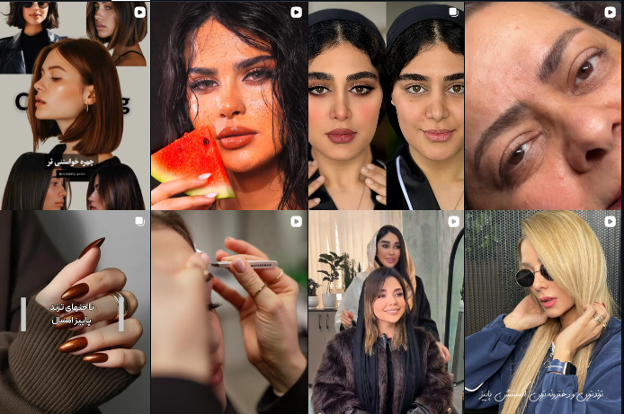 سلن رنگ مو در گلشهر کرج