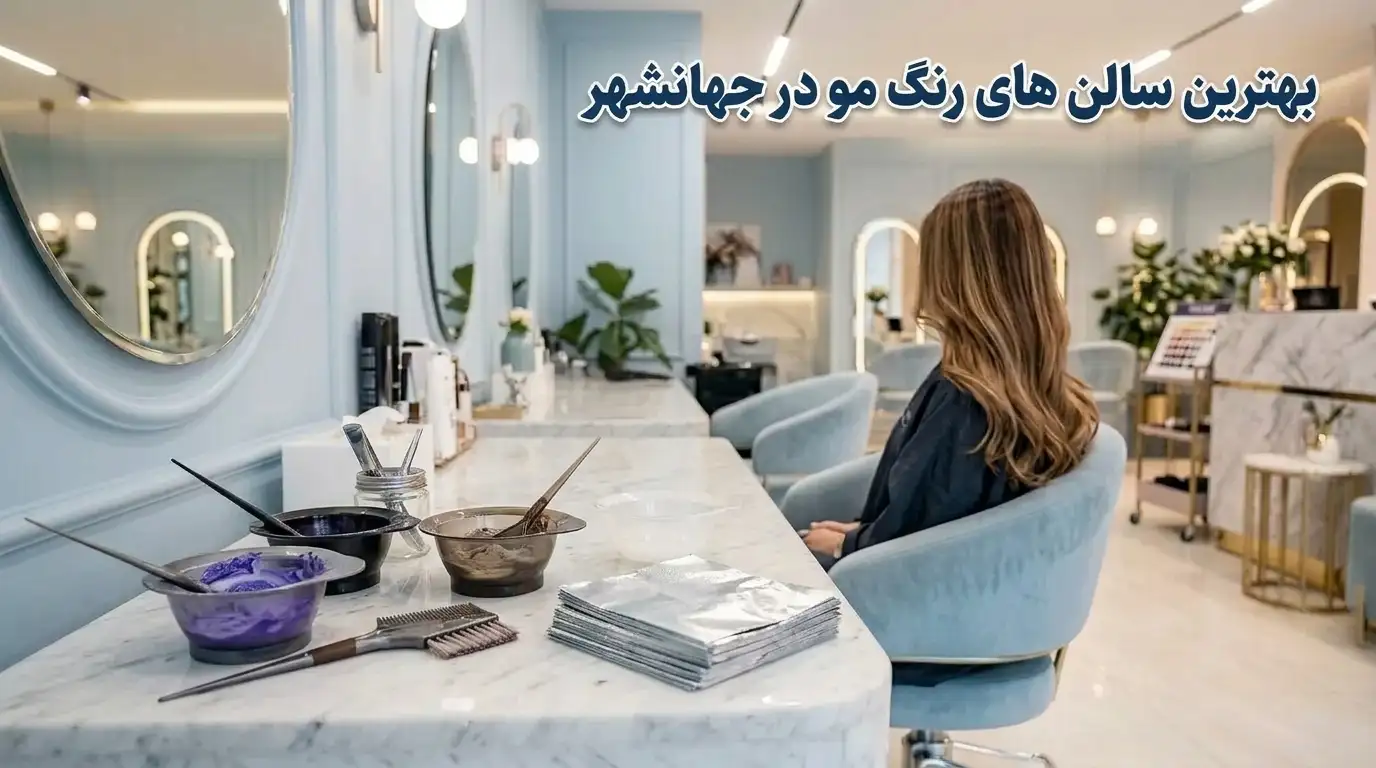 سالن رنگ مو در جهانشهر