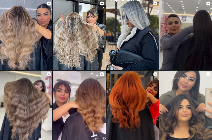 رنگ مو گوهردشت کرج