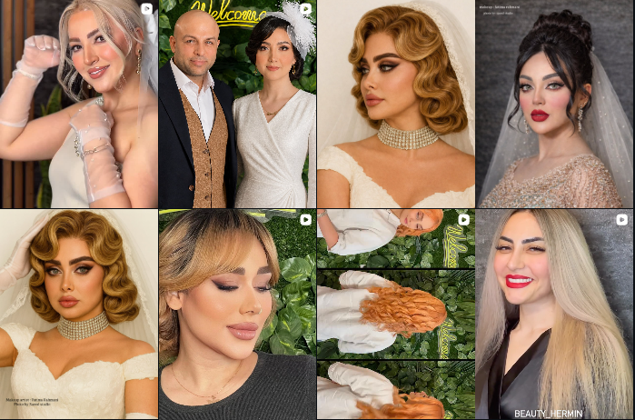 بهترین سالن رنگ مو در مهرشهر