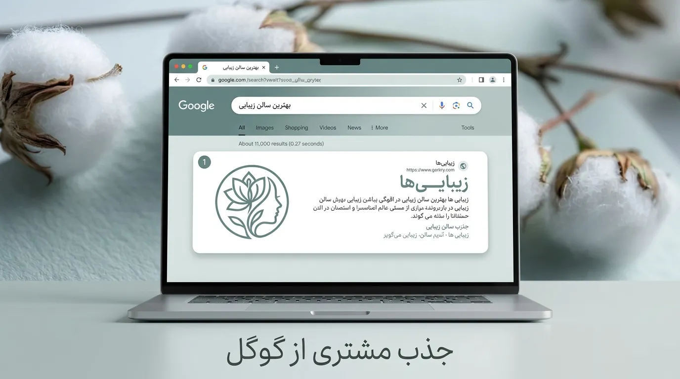 تبلیغات سالن زیبایی در سایت زیبایی‌ها